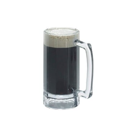 Cambro Cambro - Barware Beer Mug 16 Oz., Clear, PK12 BWB16CW135